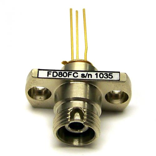 NEW Fermionics FD80/FD80FC InGaAs PIN Photodiode 80i? 1/2 m