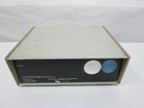 INTERNATIONAL WEIGHING SYSTEMS CD300 IWS CAPACITY 400,000 BY 50 POUNDS D364306