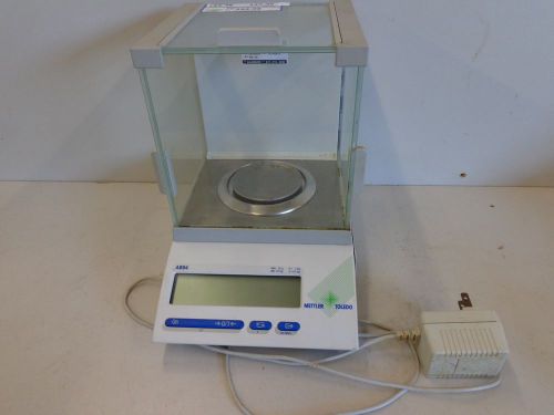 METTLER TOLEDO AB 54 ANALYTICAL LABORATORY WEIGHT SCALE MAX 51g MIN 10g 124-016