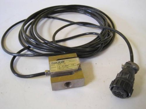 Nikkel S Type Load Cell Model:NS-1K 1,000 lb Weight: 3 lbs Used 30 day warranty