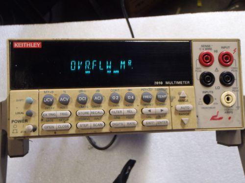 Keithley 2010 7-1/2 Digit Multimeter FREE SHIPPING