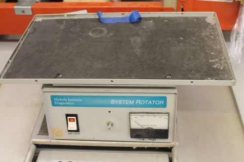 Nichols Institute Diagnostics System Rotator Variable Speed Large Platform Belt