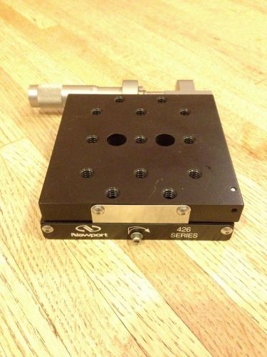 Newport 426 low-profile crossed-roller bearing linear stage for sale