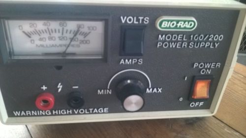 Bio-Rad 100/200 power supply