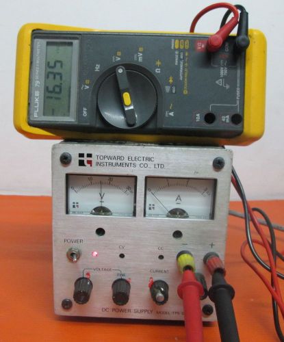 Topward electric dc power supply model tps-2000 for sale