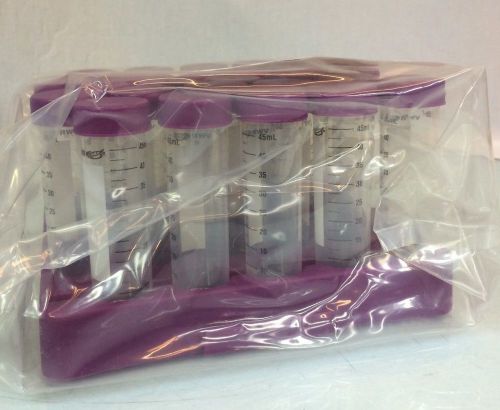 Case of 500 VWR High performance centrifuge tubes with flat caps 50ml 89039-658