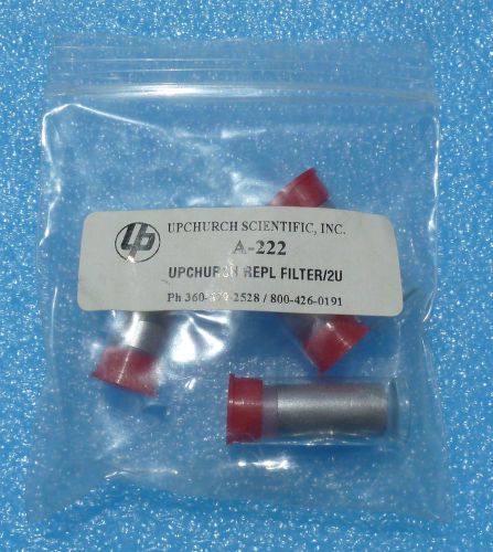 Upchurch A-222 filters 4 pieces