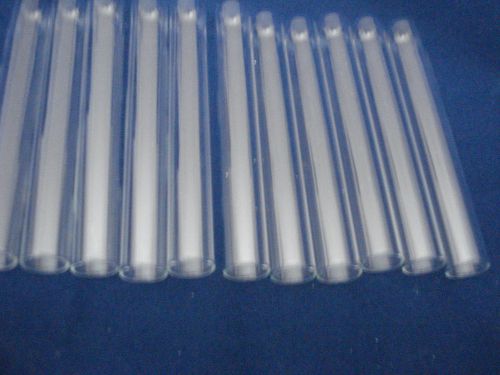 (36) 13 mm test tubes 4&#034; X 1/2&#034; Pyrex Glass Thin Walled Test Tubes 3 Dozen Tube