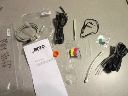 BUXCO MAX4371 II 2270 Accessories Bag Kit Wiring Connectors