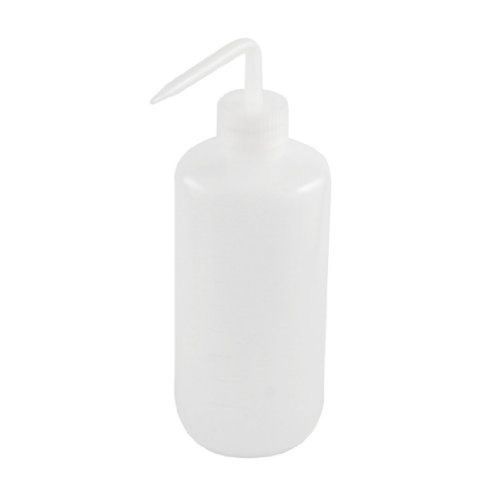 Bent tip 500ml capacity shampoo cylinder polypropylene squeeze bottle sg for sale