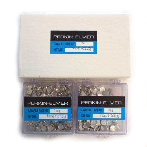Perkin elmer sample pan kit tin n241-0320 for sale