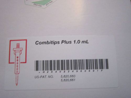 Combitips plus sterile, 1ml  volume (lot of 163) eppendorf 022267302, dispenser for sale