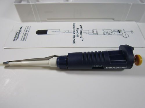 VWR Fixed Volume Dispensing Pipettor Pipette 100uL, NEW