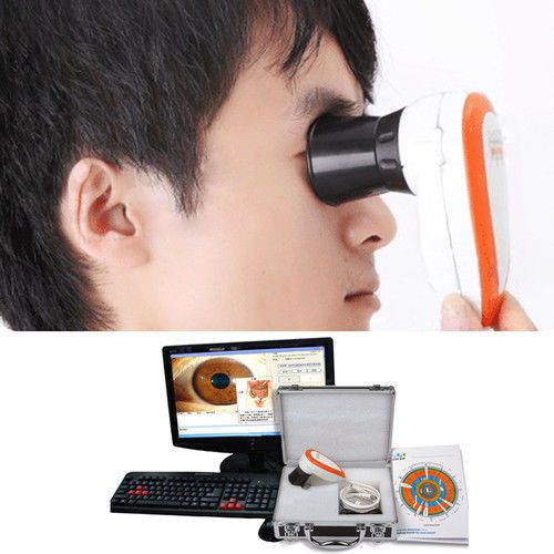 Ce 5.0mp digital usb eye iridoscope iris scope iriscope camera +pro software for sale