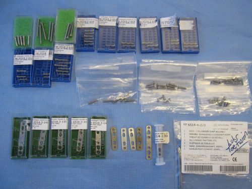 Howmedica 2.3mm LUHR Toe Fusion screws and Plates set w/Screwdriver