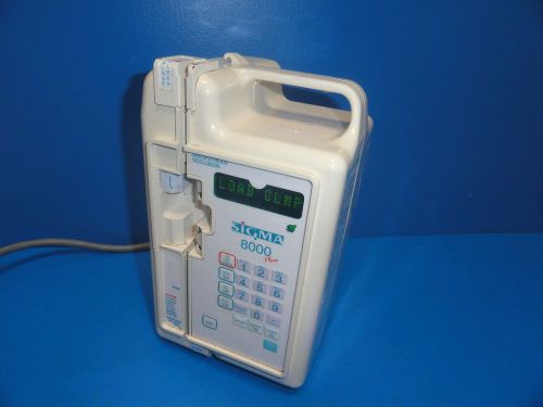 Sigma 8000 plus infusion pump (intravenous &amp; epidural)  (iv set hospira baxter) for sale