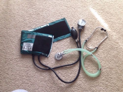 Blood Pressure Cuff And Stethoscope (together)