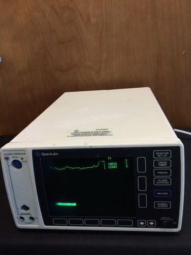 Space Labs 90604A ECG/Resp Patient Monitor- SHIPS WORLDWIDE