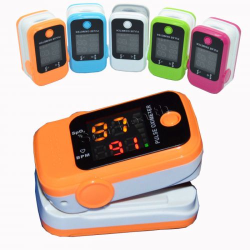 Ce fda ce led fingertip pulse oximeter blood oxygen spo2 pr heart rate monitor for sale