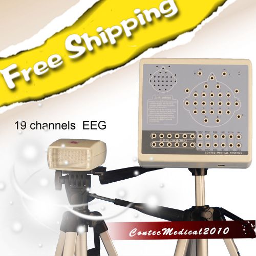 19 Ch Digital EEG Mapping System brain electrical activity mapping + PC software