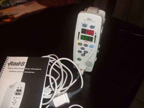Masimo rad 8 signal extraction pulse oximeter for sale