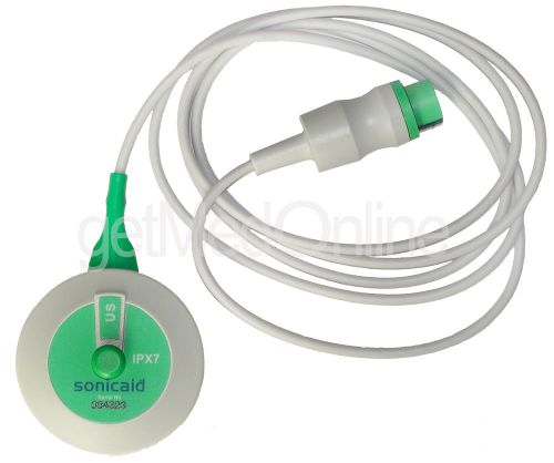 1.0 Mhz Ultrasound Transducer for Sonicaid Team - Green, Part# ACC-OBS-008