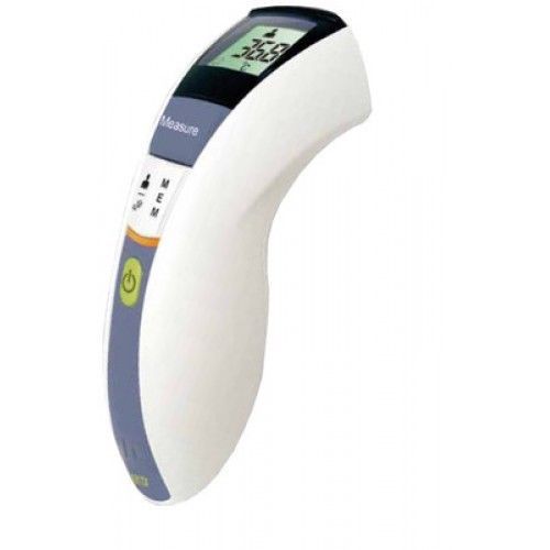 Infrared Non-Contact Thermometer Reads forehead, food and bath temperature