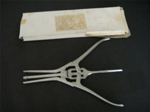 Vintage anastomosis intestinal clamp, e weck, korean war, new for sale