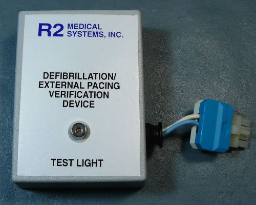 R2 Medical 32-188DP defibrillation/external pacing test light