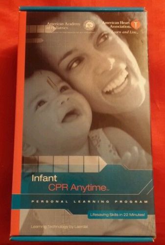 Infant CPR Anytime Dark Skin Learning Program Training Kit cpr dummy