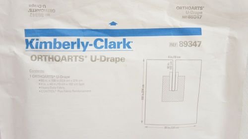 Kimberly Clark 89347 Orthoarts U-Drape 88x108 ~ LOT of 19