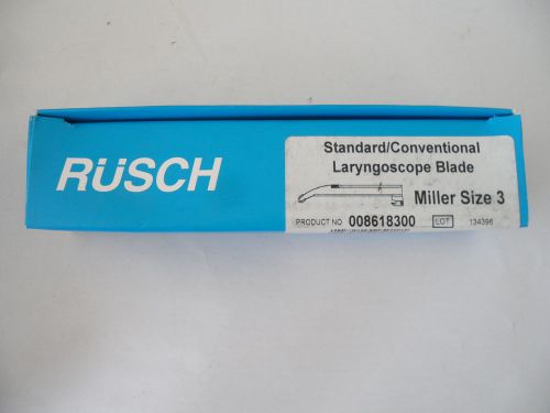 RUSCH Standard / Conventional Laryngoscope Blade Miller Size 3