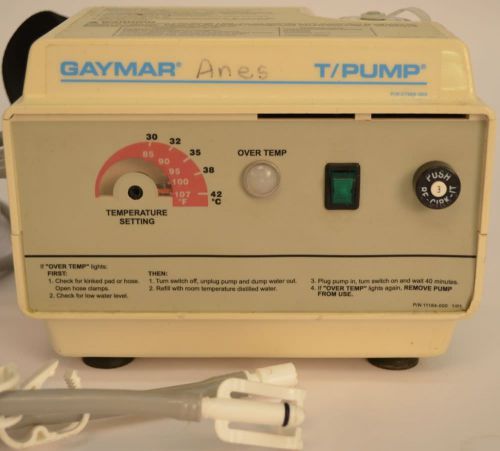 Gaymar T Pump TP-500 Heat Therapy Unit Tpump