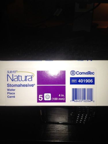 Convatec 401906 Sur-Fit Natura Stomahesive Wafer Box/5