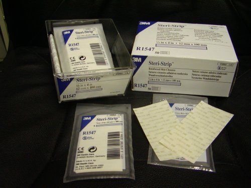 3M Medical R1547 - Steri-Strip™ Skin Closure Strips .5&#034; x 4&#034; - 50/Box
