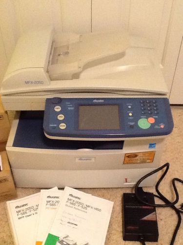 Muratec mfx 2050 copier with new drum cartridge and toner for sale
