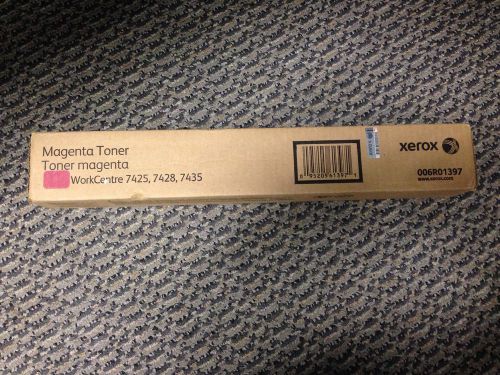 NEW!  Xerox WorkCentre 7425/7428/7435 Magenta Toner 006R01397