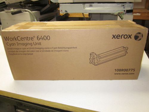 NEW Genuine Xerox 108R00775 Cyan Imaging Unit for the WorkCentre 6400 Sealed !!