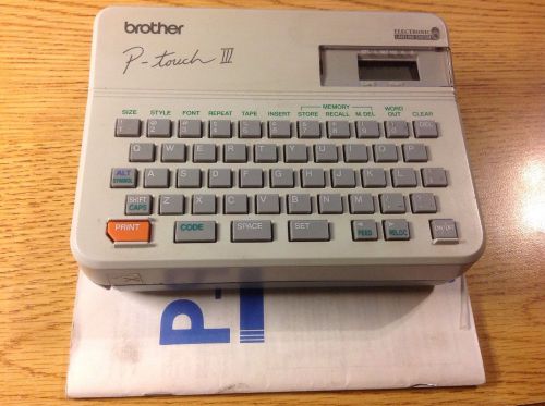 Brother P Touch III Label Maker System