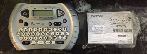 Brother PT-70 P-Touch Label Maker Printer