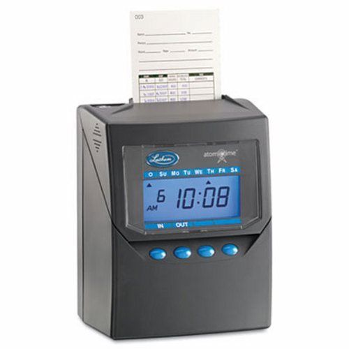 Lathem Time Totalizing Time Recorder, Gray, Electronic, Automatic (LTH7500E)