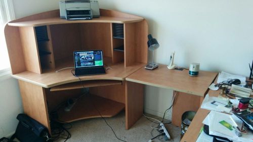Home Office Corner Hutch and Desk from Office Star OM500