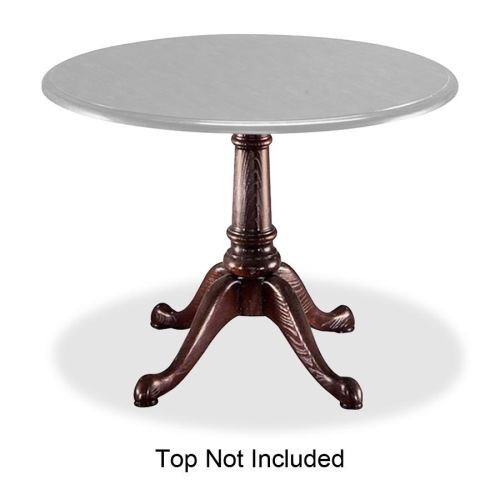 Governor&#039;s Series Queen Anne Table Base, 32-1/2w x 32-1/2d x 28-3/4h, Mahogany