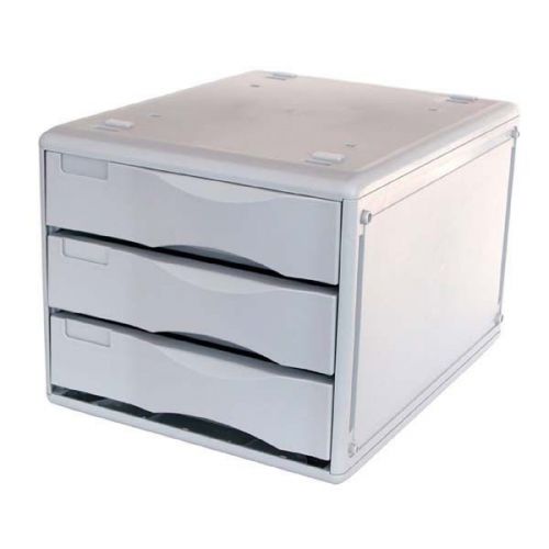 Stationery wholesalers desktop filing 3 drawers light grey, at wayfair for sale