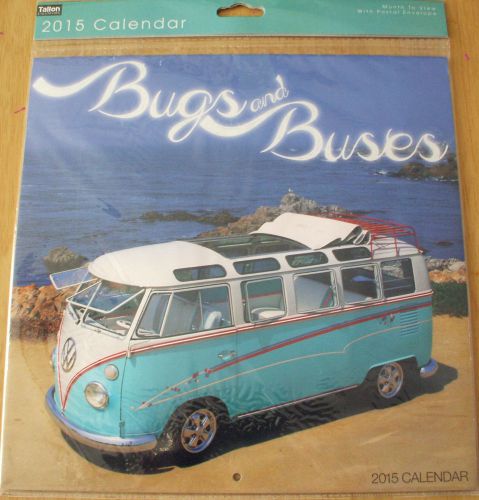BUGS AND BUSES 2015 MONTH TO VIEW CALENDER