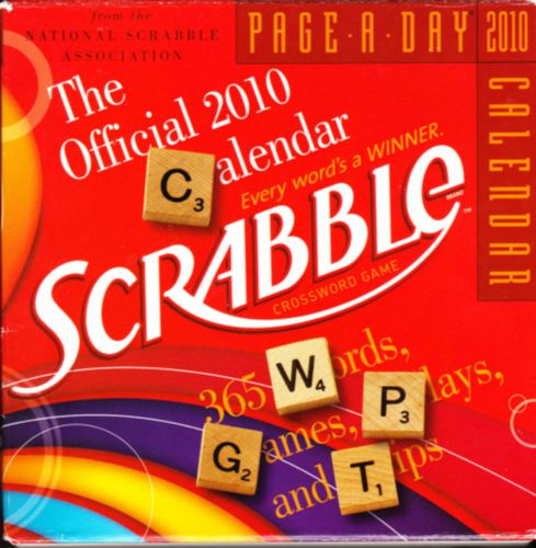 The Official Scrabble 2010 Calendar  by Joe Edley and John D. Williams