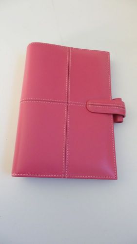 Filofax personal size pink cross organizer agenda - unused rare for sale