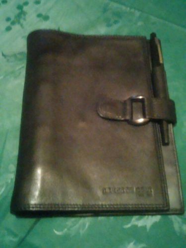 Kenneth cole black binder/wallet