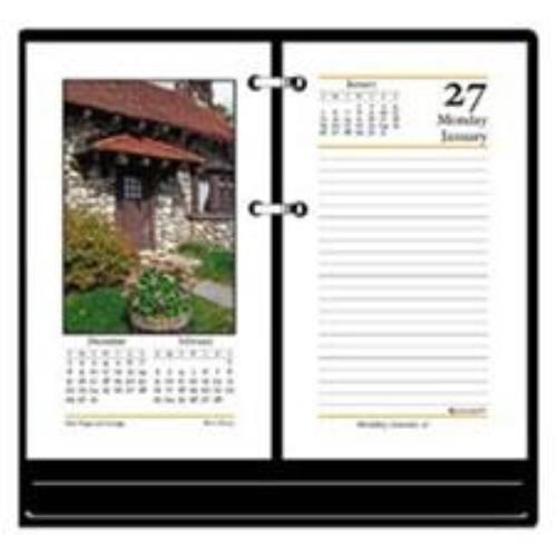 At-a-glance daily full-color desk calendar refill for sale