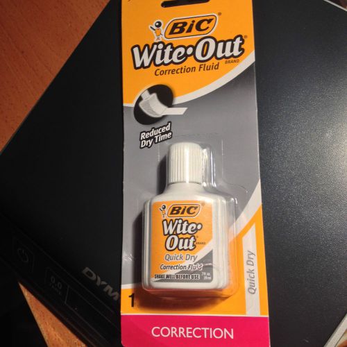 BRAND NEW Bic Wite.Out Quick Dry Correction Fluids .7 fl.oz 20ml
